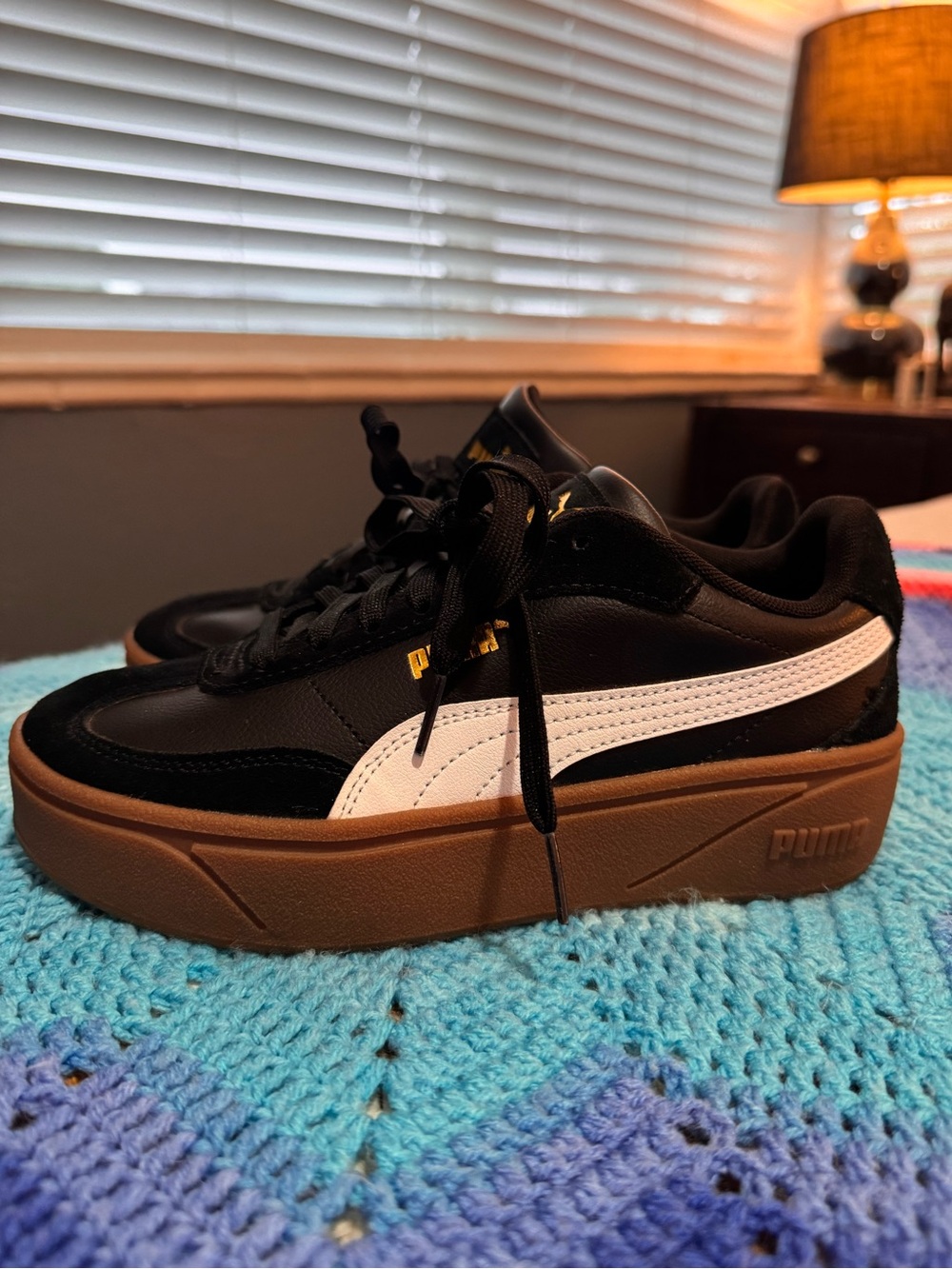 Puma Women’s Platform Sneakers size 7 - Picture 7 of 8